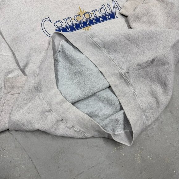 Vintage 1980s Concordia Lutheran Church Graphic Sweatshirt Large - Picture 5 of 5